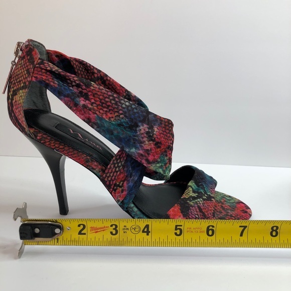 Nina Strap Color Heels #8.5 - Picture 7 of 11